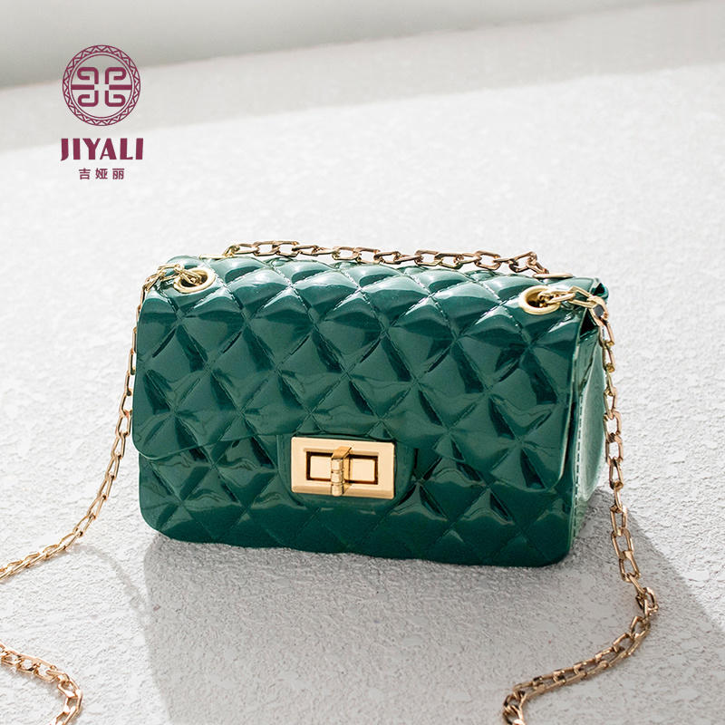 Latest Simple Style Luxury Bags Women Handbags Shiny Female Bags Handbag