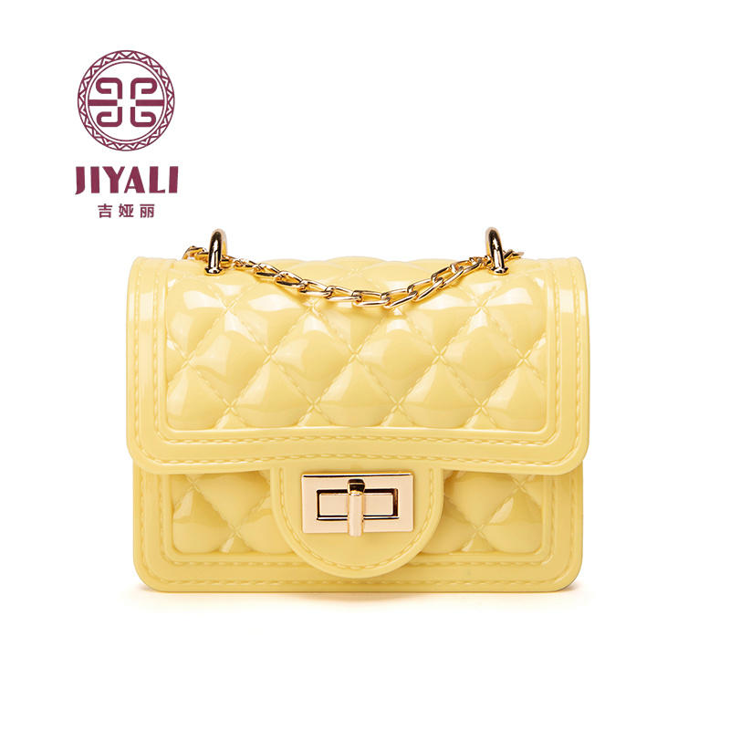 The Latest 2021 Multi-Color Women Purses And Handbags Ladies New Jelly Chain Bag