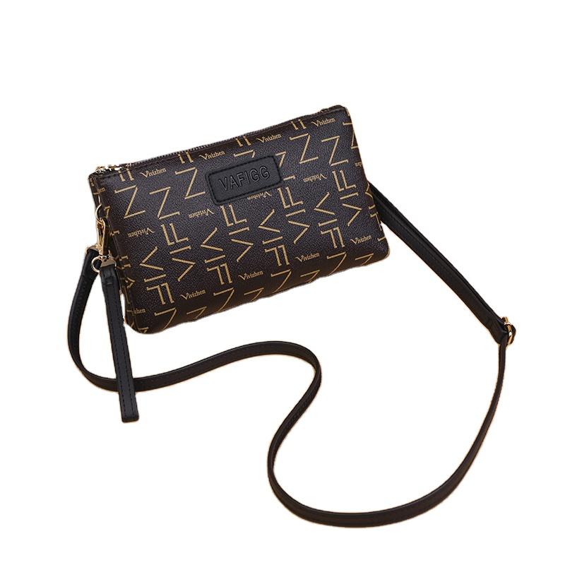 Factory Direct Sales Messenger Purse Handbags Zipper Shoulder Bag