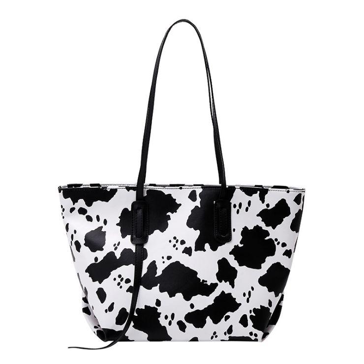 2021 Hot Sale Zebra Pattern Simple Handbags Female Shoulder Bag Women Daily Shopping Bag Ladies Handbag