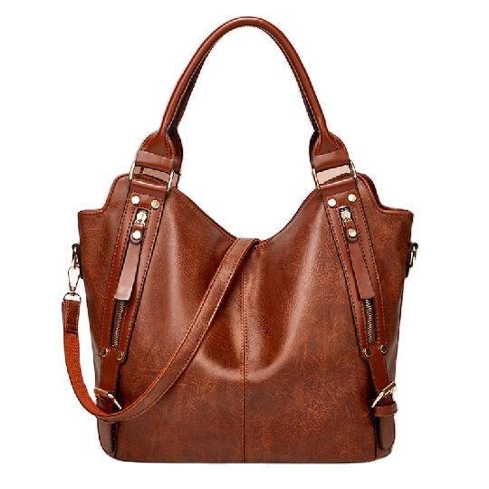 Wholesale Fashion PU Leather Women\'s Shoulder Bag Casual Multi Color Crossbody Bag