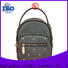 custom logo leather backpack for women oem for work
