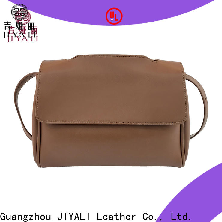 JIYALI standard women's leather shoulder bag in China for daily used