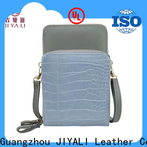 JIYALI adjustable phone crossbody purse supplier for leisure