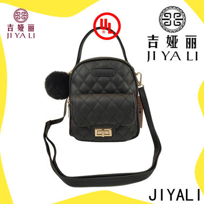 casual style leather backpack for women supplier for work