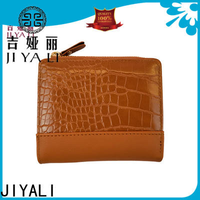 JIYALI stylish female wallet manufacturer for outdoor activity