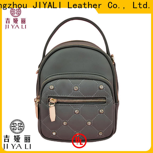 JIYALI best leather backpack womens oem for leisure